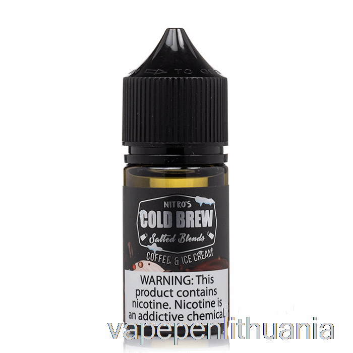 Kava Ir Ledai - Nitros šalto Virimo Druskos - 30 Ml 25 Mg Vape Skysčio